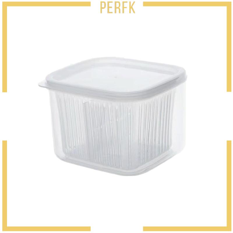 Hộp Đựng Thực Phẩm Trong Suốt Đa Năng Có Thể Tái Sử Dụng Cho Ngăn Kéo Nhà Bếp