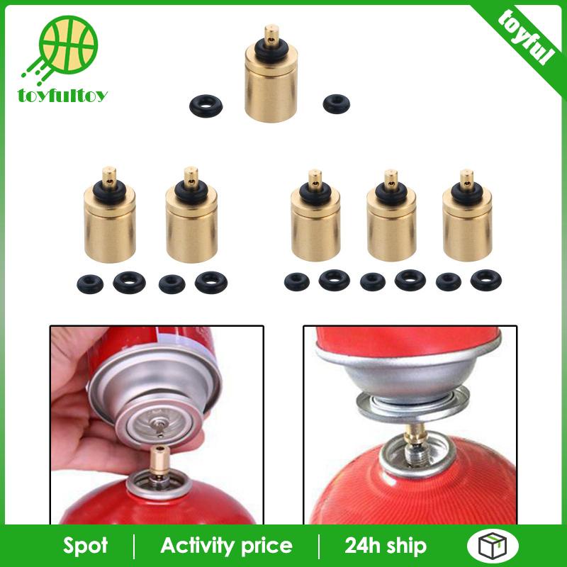 Phụ Kiện Chuyển Đổi Khí Ga Bằng Đồng Chuyên Dụng Cho Câu Cá Cắm Trại