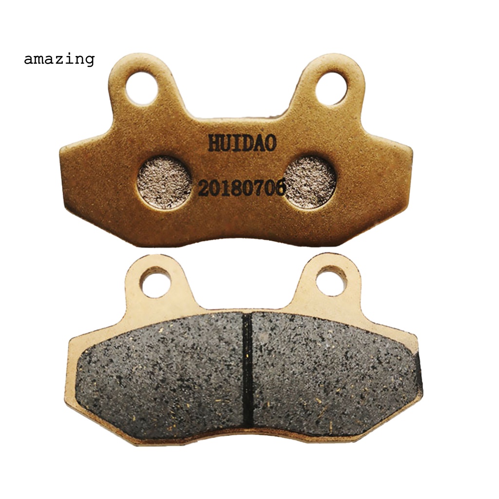 Bộ 2 Má Phanh Đĩa Trước Chống Mòn Không Gây Tiếng Ồn Thay Thế Cho Xe Mô Tô Electrocar