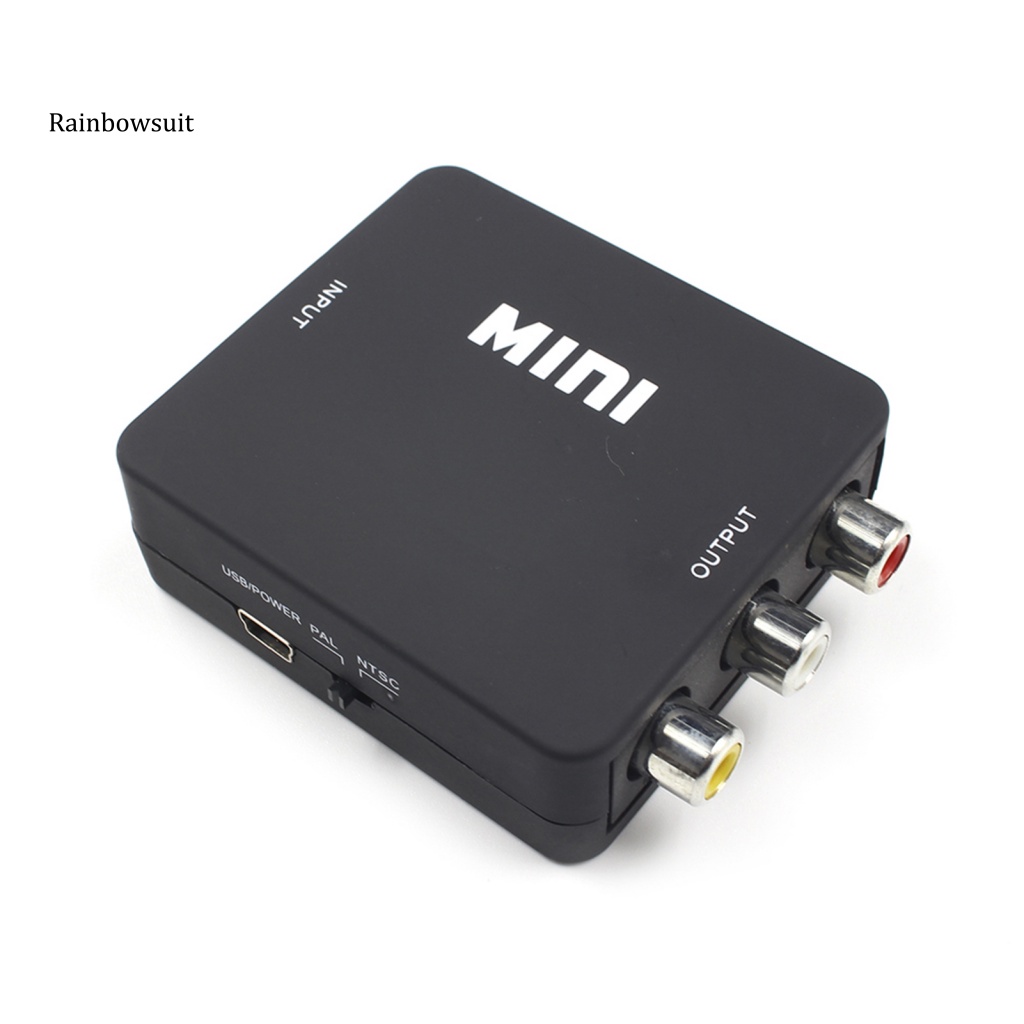 Đầu Chuyển Đổi HDMI 1080P Sang RCA CVBS AV Cho HDTV