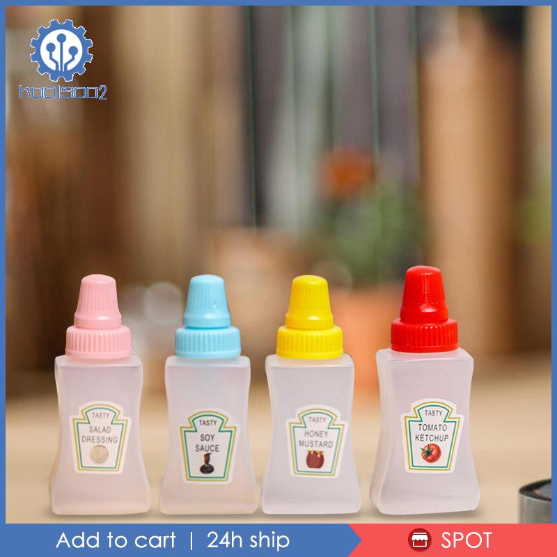 Set 2 Lọ Rỗng Đựng Mật Ong / Cà Chua Mini Tiện Dụng Cho Nhà Bếp