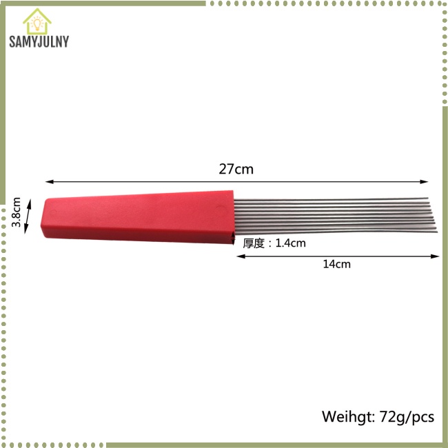 Sam Guiro Dụng Cụ Cạo Kiểu La Tinh Chuyên Nghiệp Thay Thế Hỗ Trợ Dạy Học Sớm