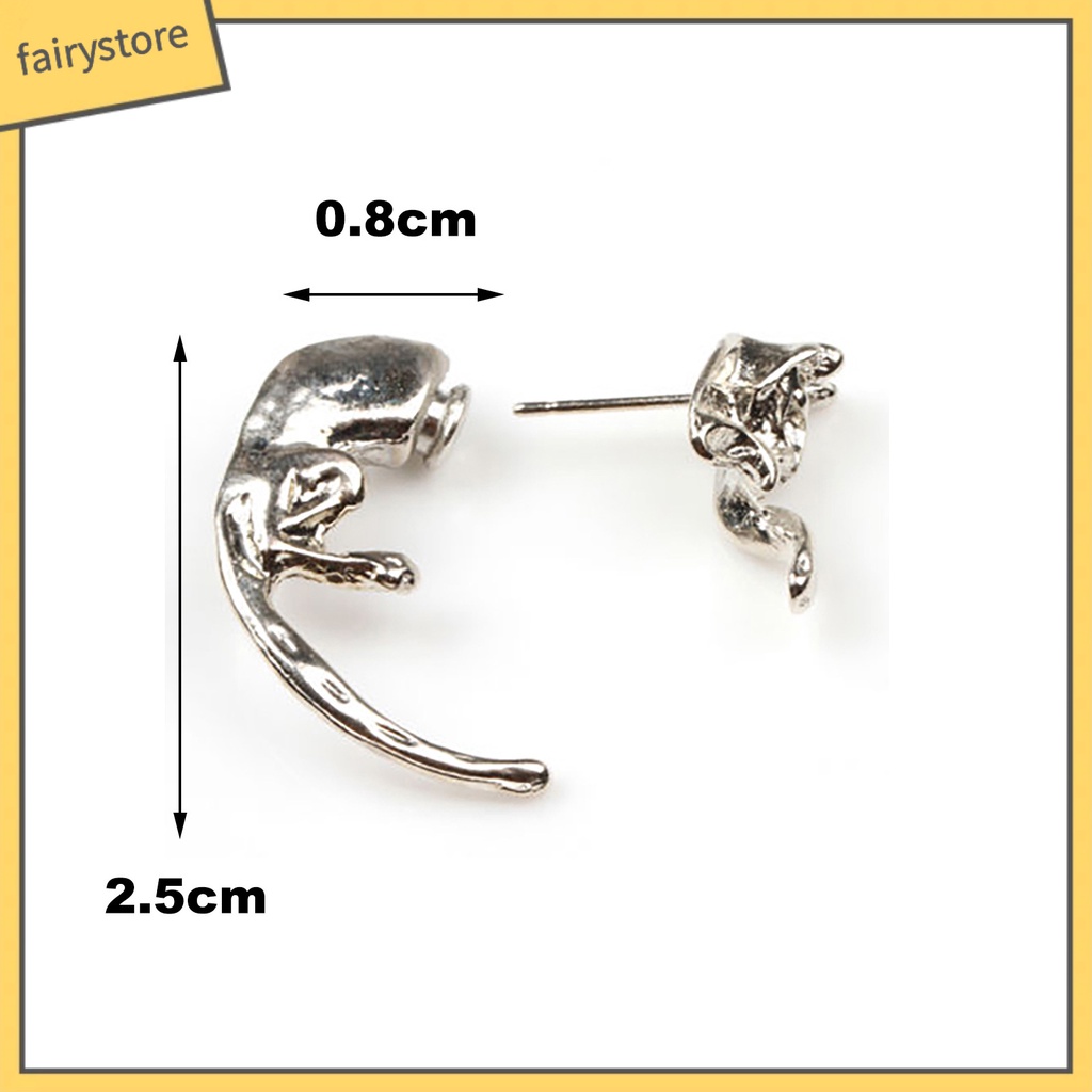 1 Bông Tai Hình Con Cáo Bằng Hợp Kim Dành Cho Nữ