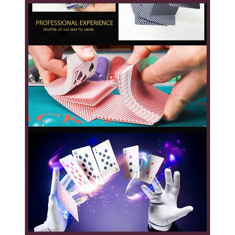 Bộ Bài Poker Bằng Giấy Thiết Kế Đơn Giản Vui Nhộn