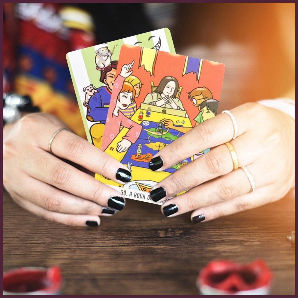 Bộ Thẻ Bài Tarot Bí Ẩn Vui Nhộn
