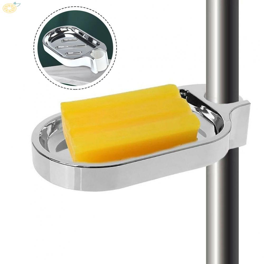 【VARSTR】Soap Dish Wear-resistant 1pcs ABS Material Chrome-plated Clean Durable