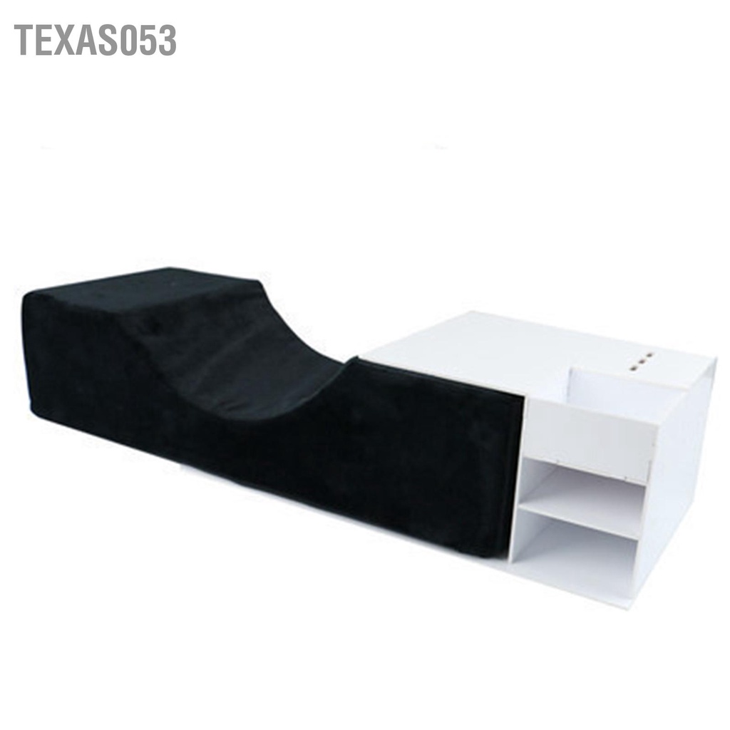 Texas053 Nối Mi Gối Gỗ Không Mùi Nhẹ Đường Cong Đa Năng Thẩm Trang Điểm