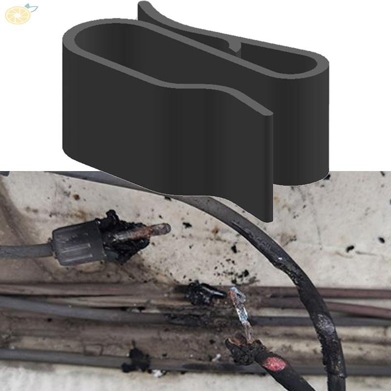 【VARSTR】Solar Panel Clip Plastic Temperature Resistant Wire Holder Organizer 50Pcs