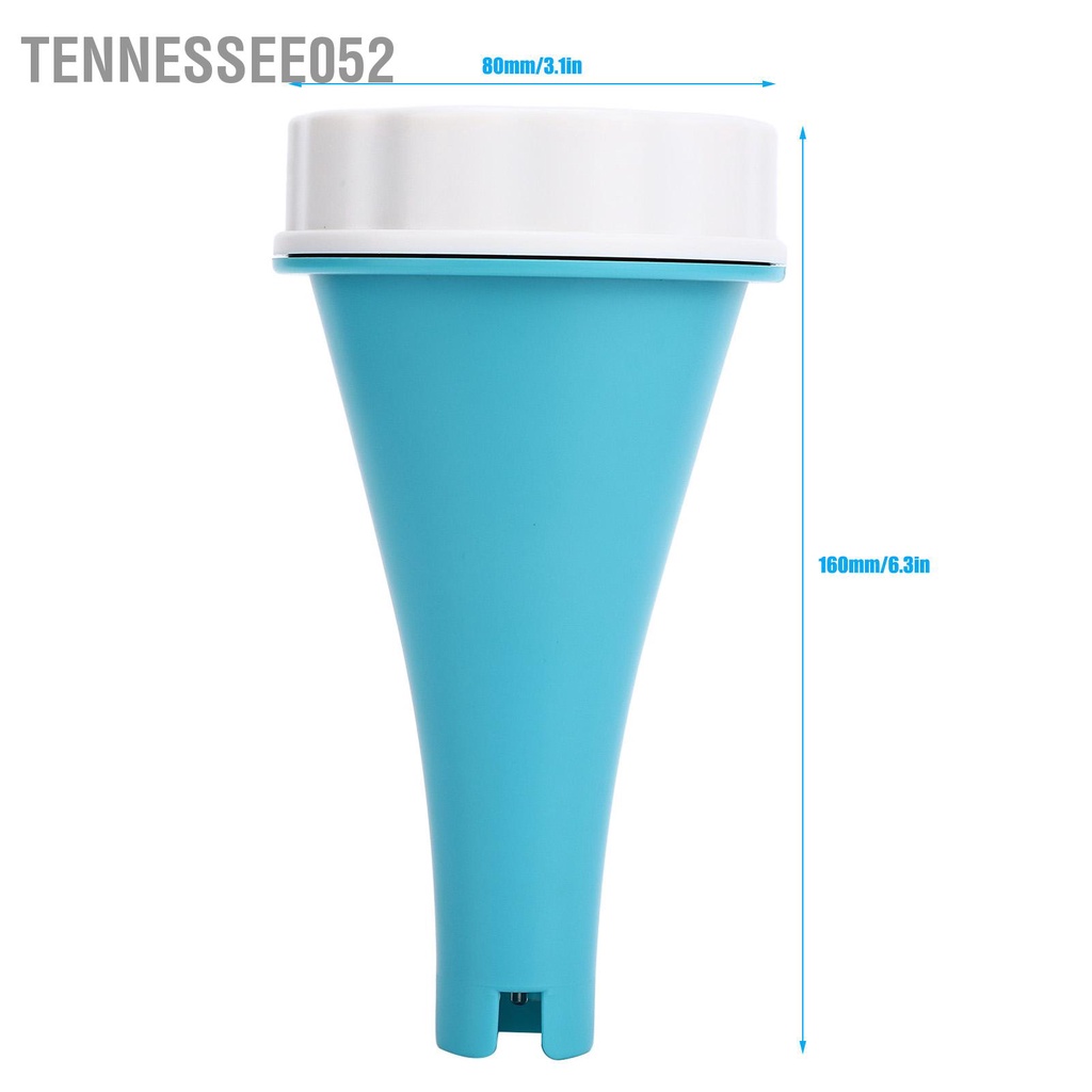 Tennessee052 Đồng Hồ Kiểm Tra Nước 6 Trong 1 PH EC TDS ORP TEMP Bút Thử Clo Dư Cho Bể Bơi