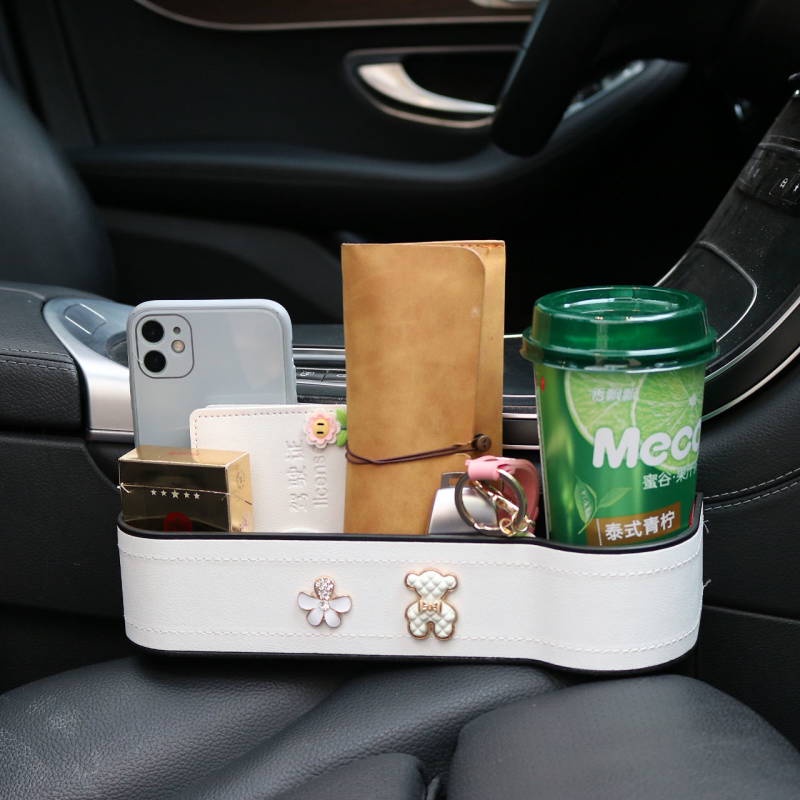 Storage Box Storage Box Seat Gap Multifunctional Car Inner Clip Car Seam Storage Buggy Bag Supplies Goddess zkxP