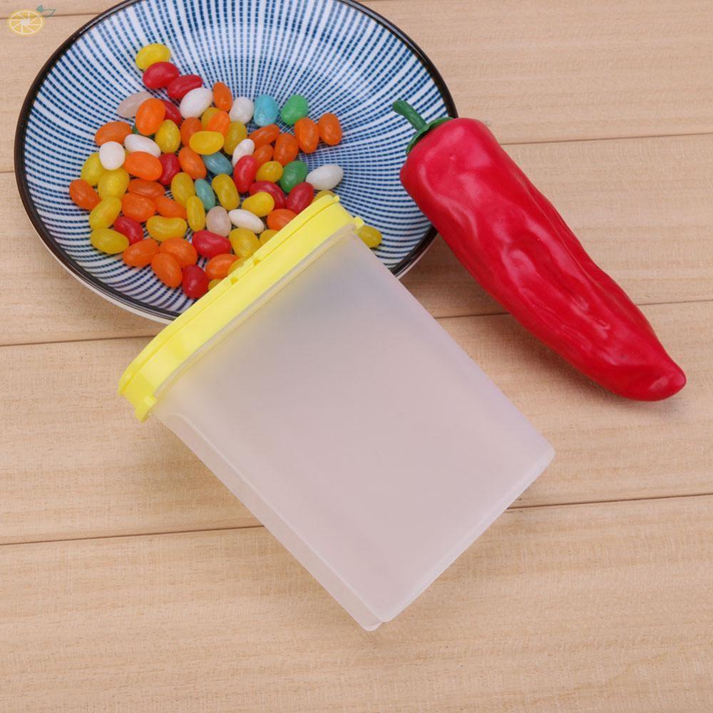 【VARSTR】Clear Spice Jars Spice Bottles Double Lid Seasoning Box High Quality Storage