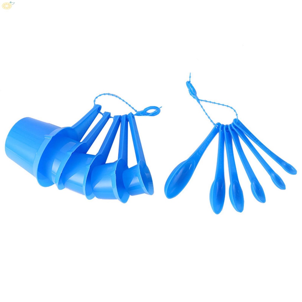 【VARSTR】8-Pcs Measuring Cups Spoons Set Space-Saving Clearly Marked For Accuracy