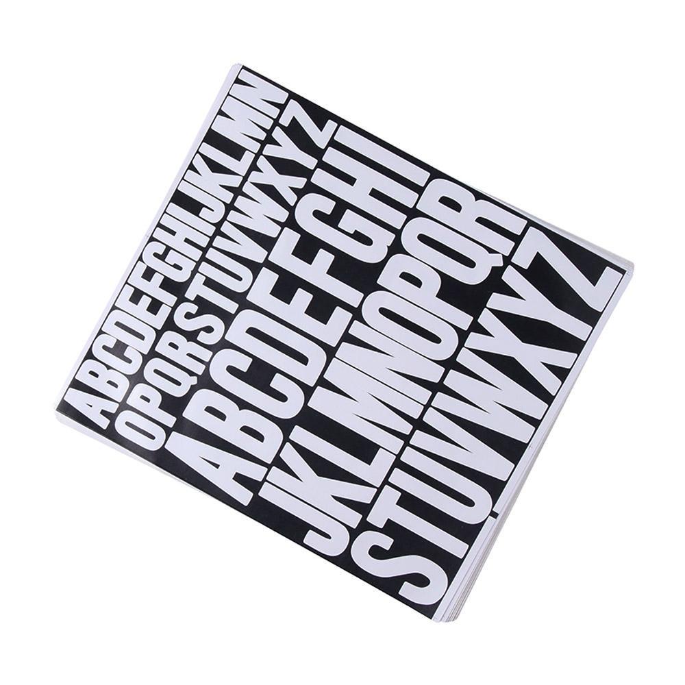 Sticker Chữ Cái Dán Trang Trí Cửa KENT1