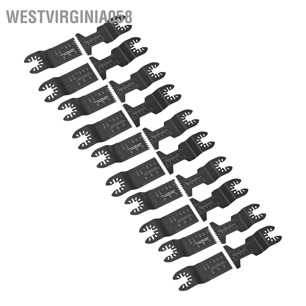 Westvirginia058 5 Bộ Lưỡi Cưa Đa Năng Thép Carbon Cao Cấp Dao Động Cắt Sạch Chính Xác Cho BOSCH