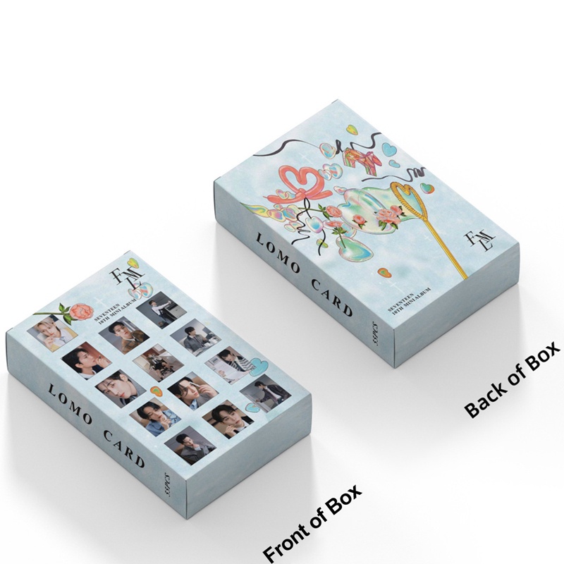 Bộ 55 Thẻ Hình Nhóm Nhạc KPOP SEVENTEEN