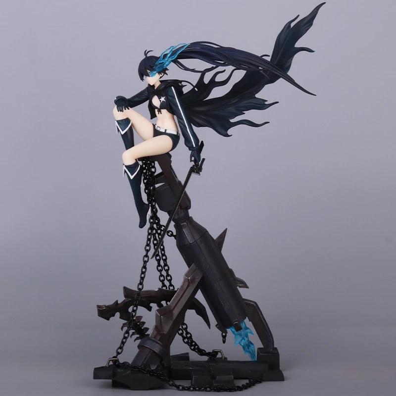 Mô Hình Nhân Vật Black Rock Shooter BRS PVC 30cm Có Đèn