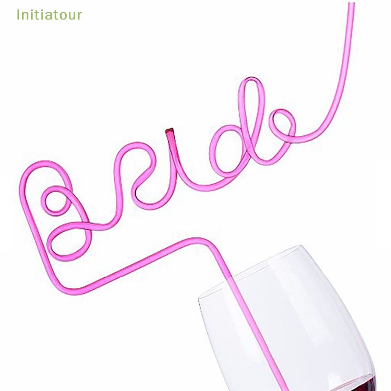 Ống Hút Cô Dâu Để Be Trang Trí Đám Cưới Bãi Biển Mùa Hè