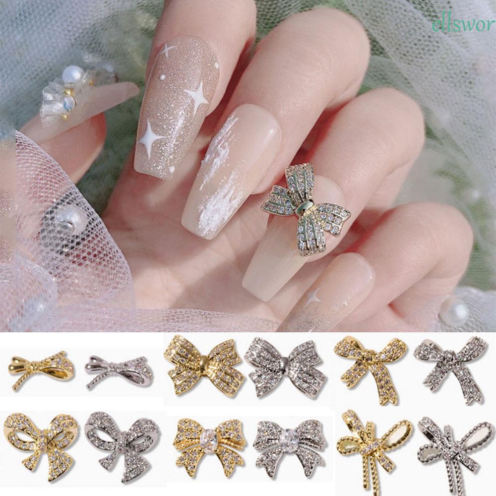 1 Hộp Phụ Kiện Trang Trí Móng Tay 3D Sang Trọng