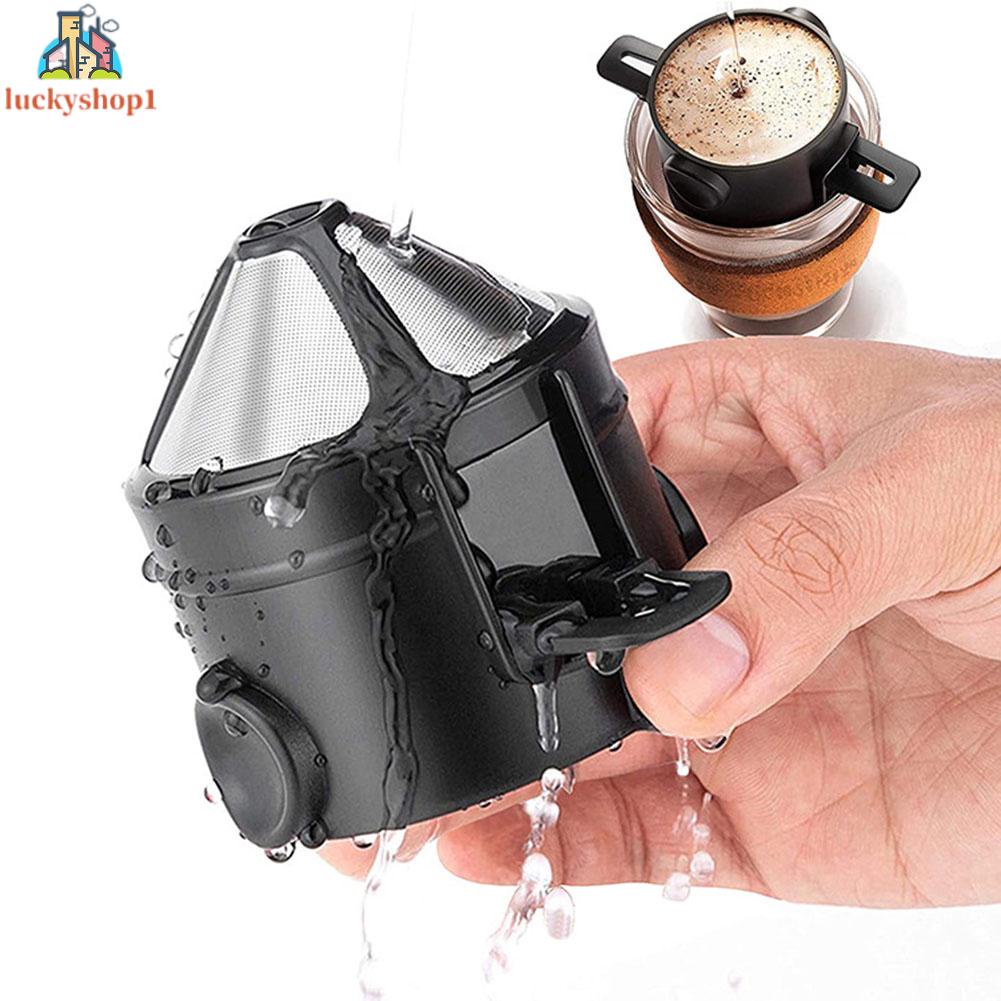Cốc Lọc Bằng Thép Không Gỉ PP + Đen / Nâu Chất Lượng Cao