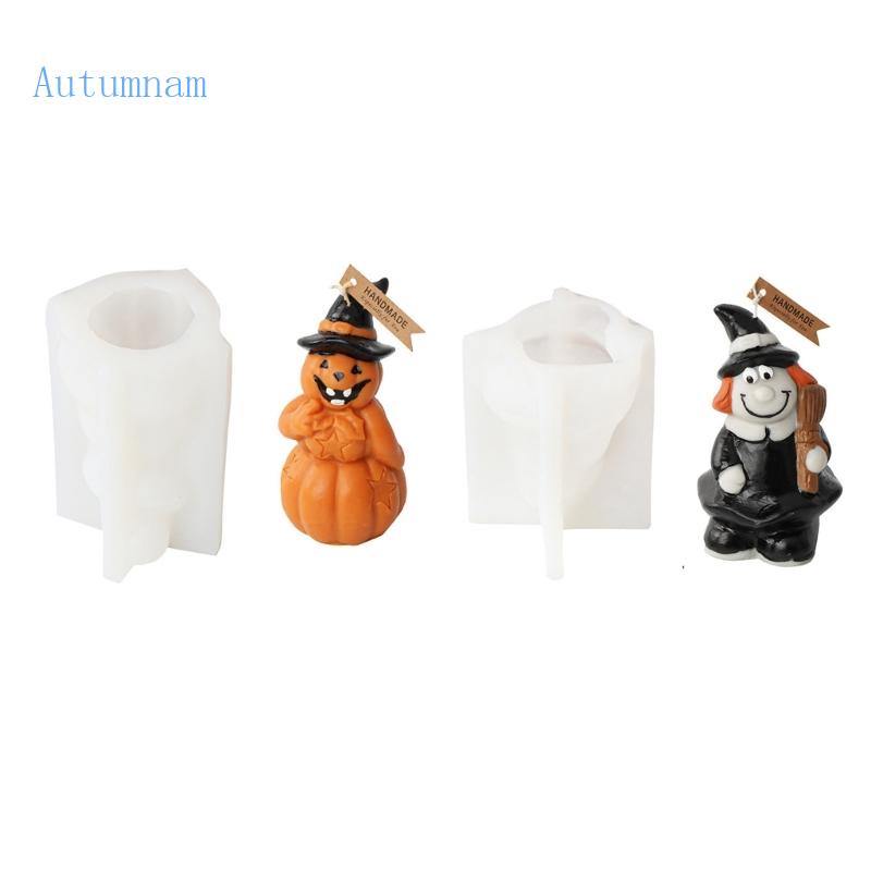 Khuôn Silicone Làm Nến Xà Phòng Hình Bàn Tay Phong Cách Halloween