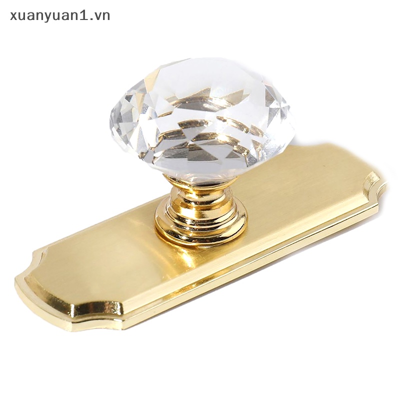 Xuan Tay Nắm Ngăn Kéo Tủ Đầu Giường Bằng Pha Lê Sáng Tạo Thời Trang Cao Cấp Trang Trí Nội Thất