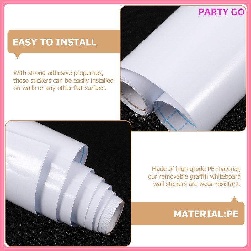 Giấy Dán Tường Trắng Viết Lời Nhắn Cho Học Sinh / Văn Phòng