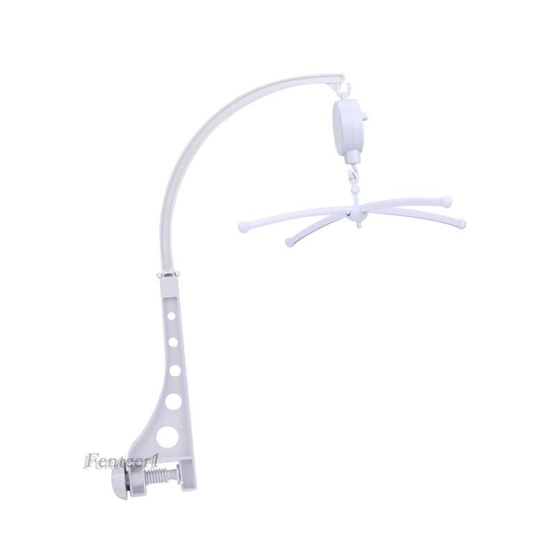 [Fenteer1] Giá Đỡ Chuông / Hộp Nhạc Xoay 50cm Gắn Nôi Em Bé Sơ Sinh