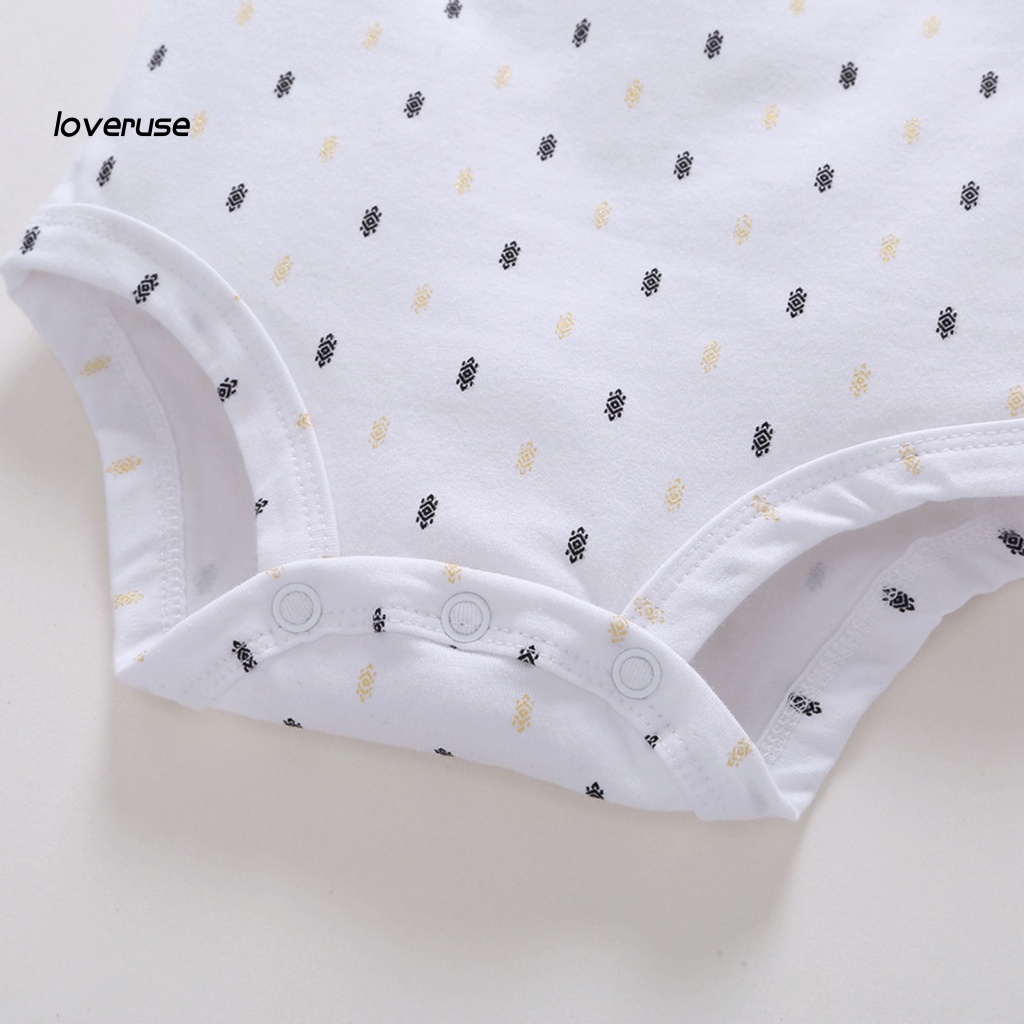 / Lo / Baby Romper Thoáng Khí Trọng Lượng Nhẹ Với Tay Áo Bay Trang Trí Dành Cho Gia Đình