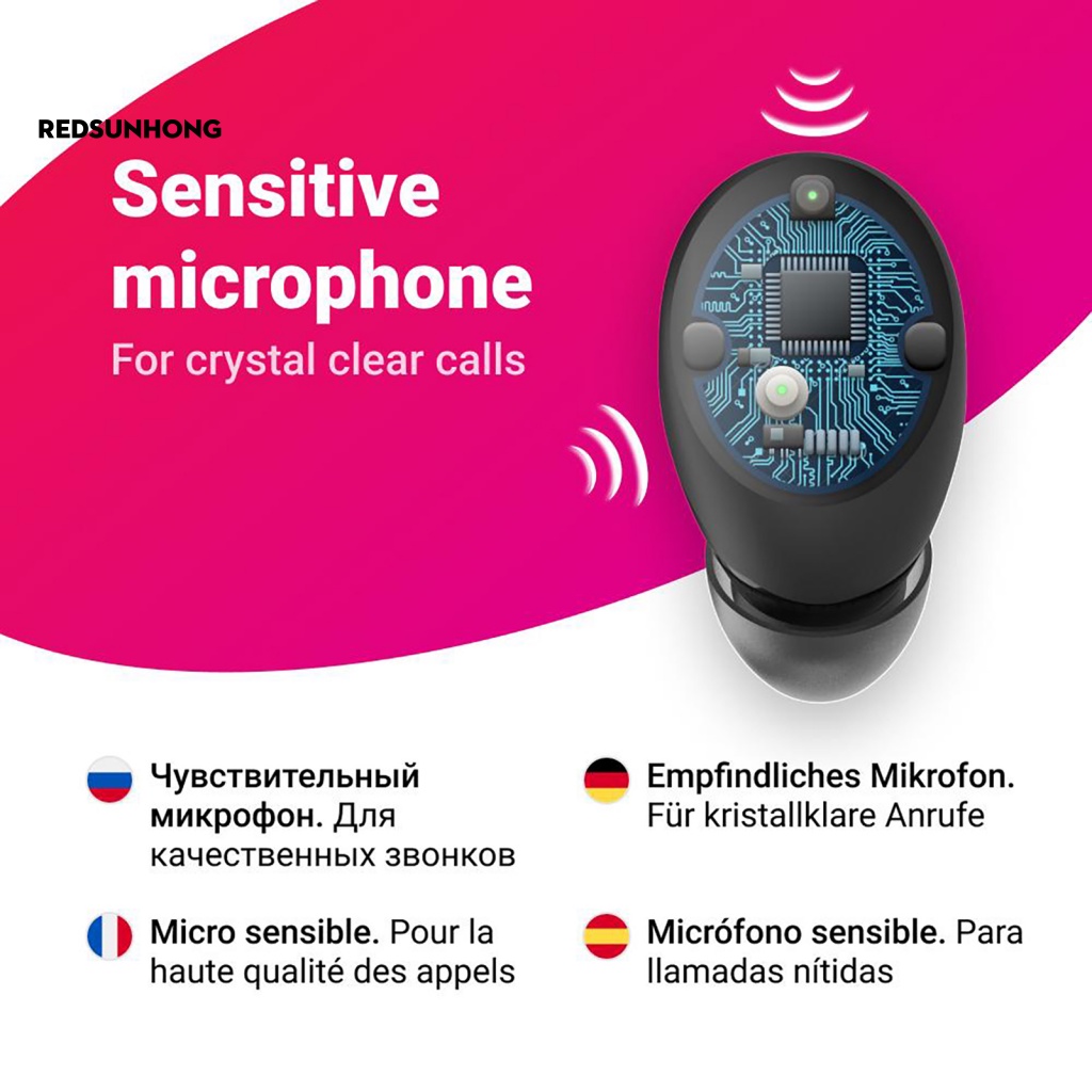 Tai Nghe Bluetooth Không Dây Chống Tiếng Ồn Tiện Dụng Khi Tập Thể Thao