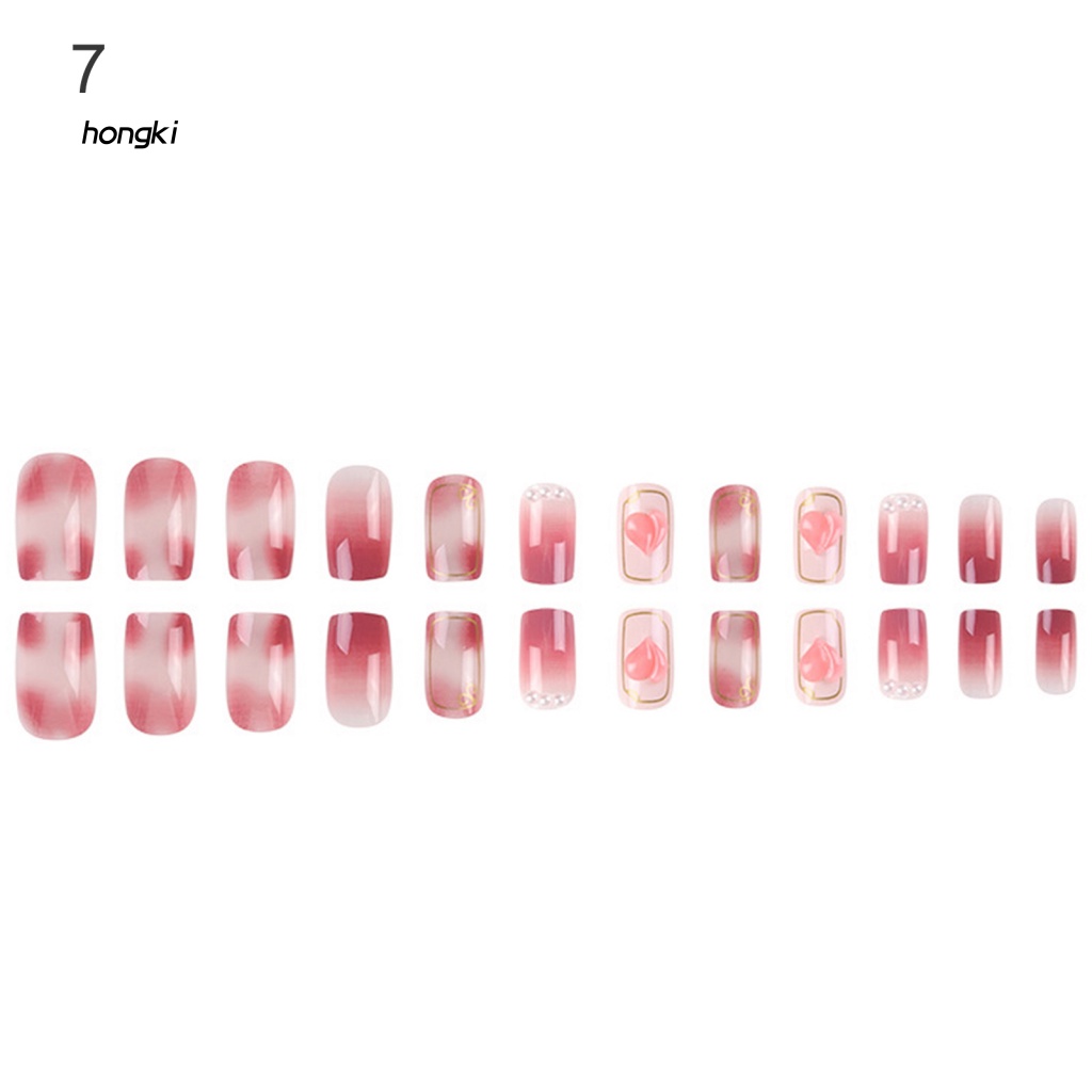 Set 24 MóNg Tay Giả HìNh BướM BằNg NhựA ABS DIY ChấT LượNg Cao