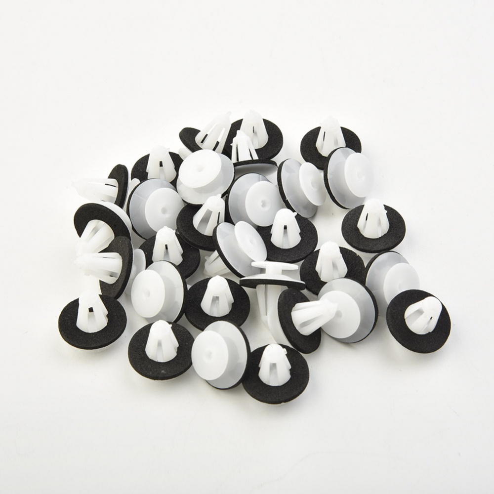 Set 30 Đinh Tán Bằng Nylon Chất Lượng Cao Cho Mercedes R129 W202 W203 W211