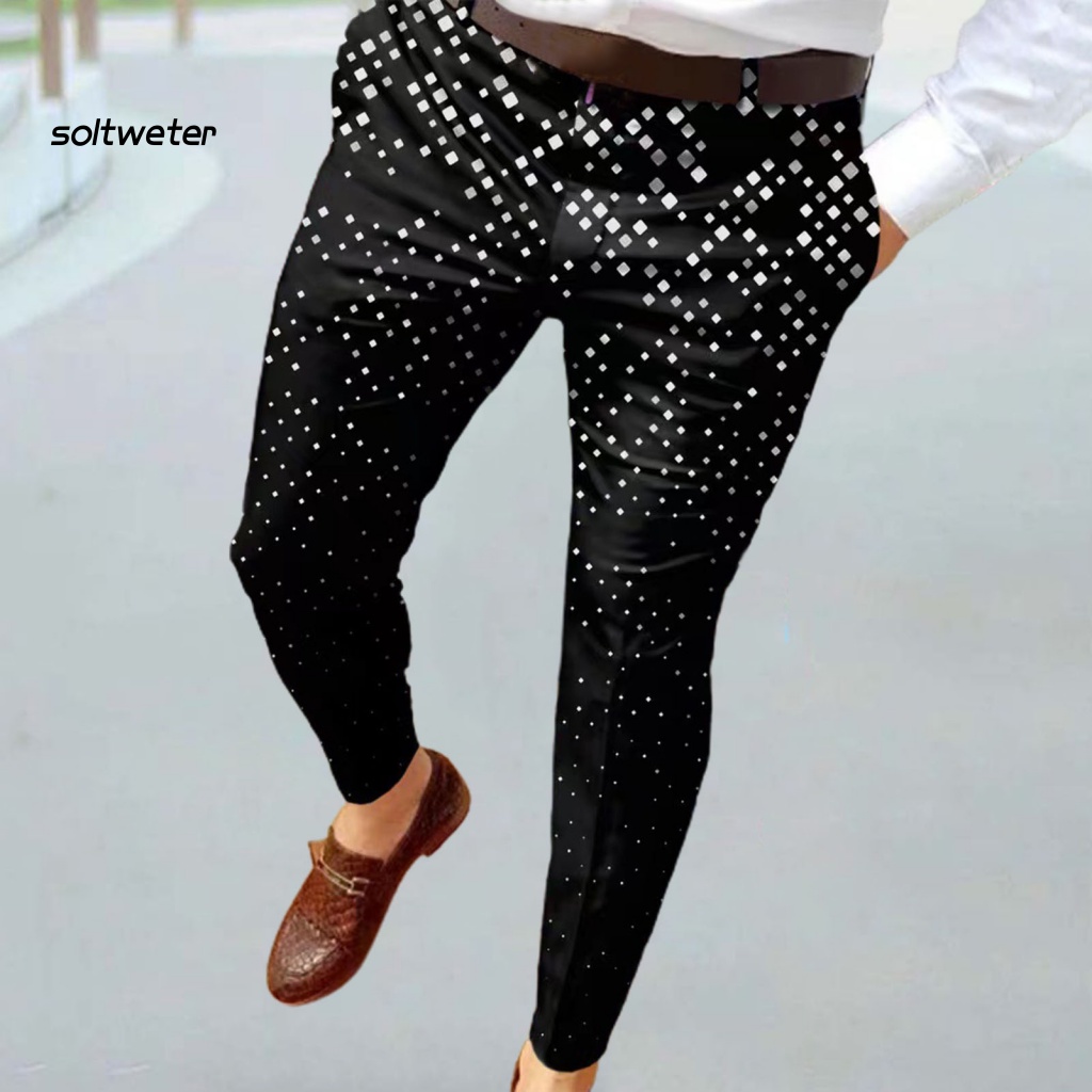 Quần Bút Chì Ôm Dáng Thoáng Khí Thời Trang Mùa Hè Cho Nam