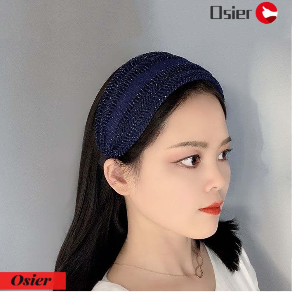 1 Băng Đô Ren Bản Rộng Chống Trượt Rửa Mặt Thời Trang Nữ