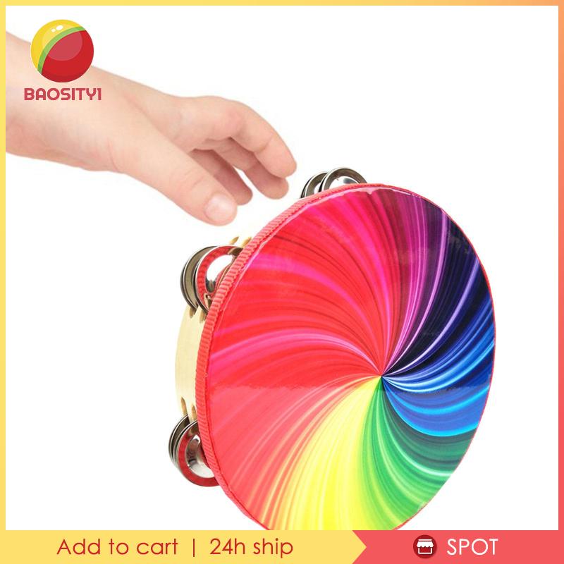 Trống Gỗ Đồ Chơi Cầm Tay Baosity1 Cho Bé