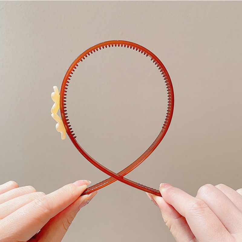 Băng Đô Hoa Màu Trà Sữa Thời Trang Mùa Hè Hàn Quốc Dễ Thương Dành Cho Bé Gái