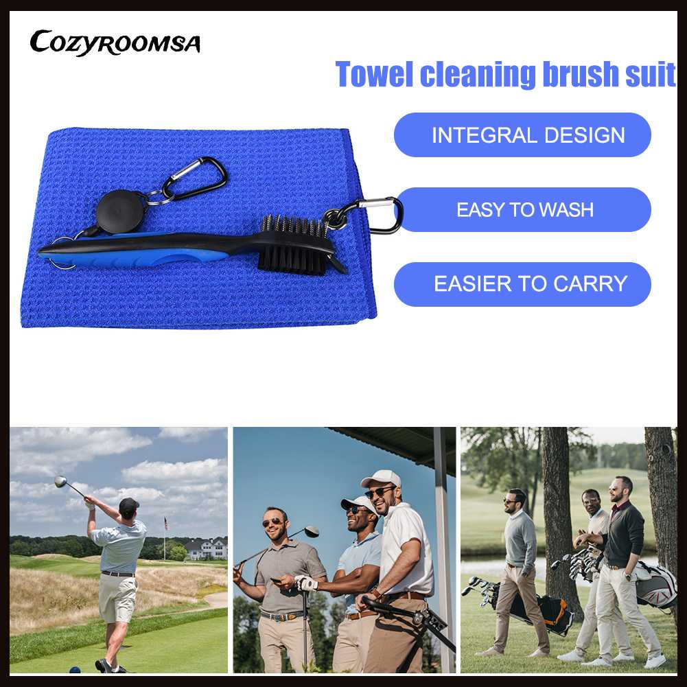 Vỏ Bọc Gậy Đánh Golf Kèm Cọ Treo Tiện Dụng