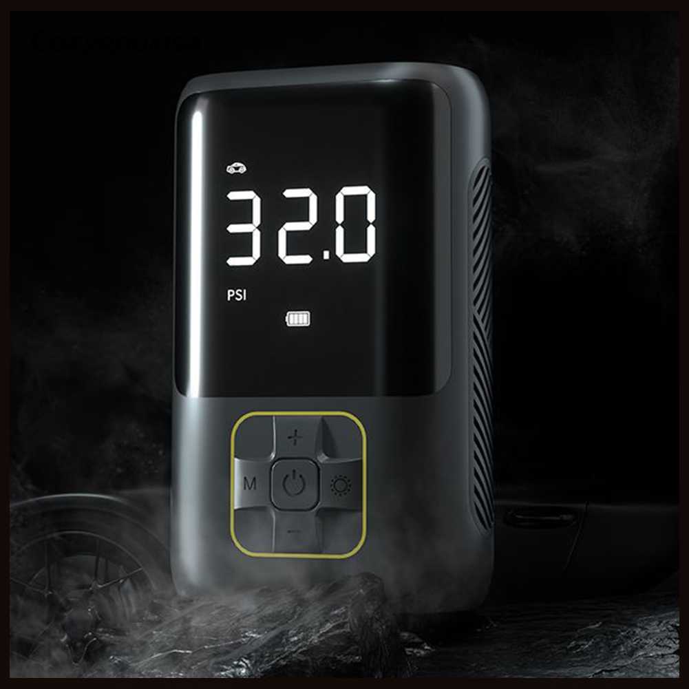 Máy Bơm Lốp Xe Điện Mini 4000mAh 150PSI Type-C USB