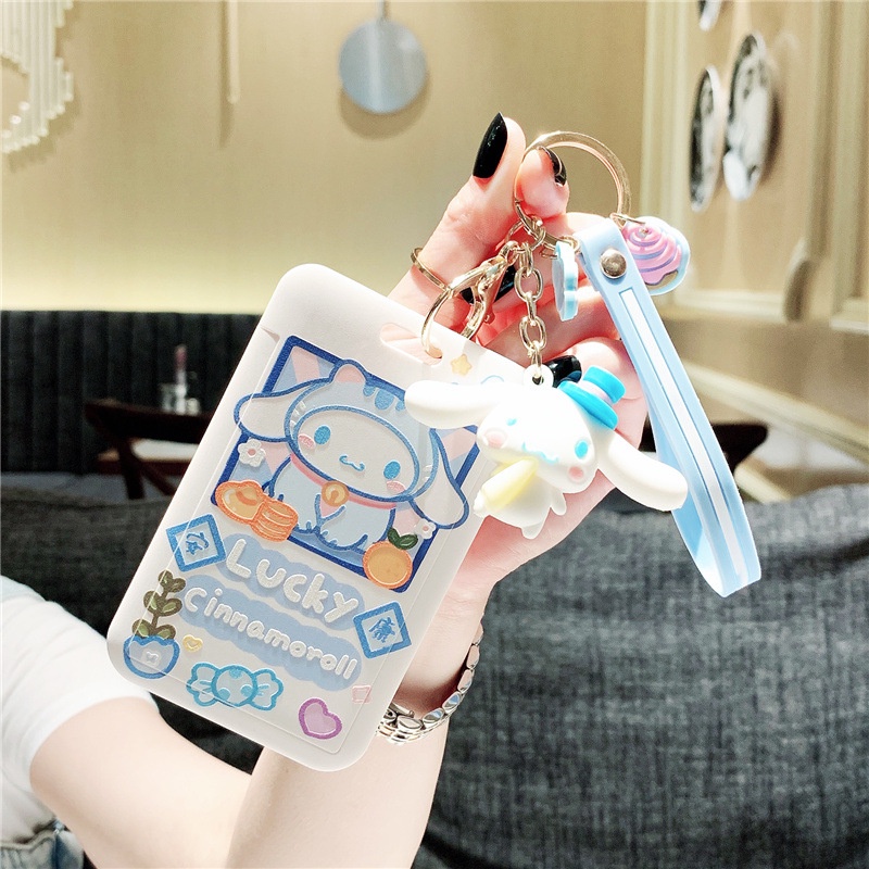 Yugui Túi Đựng Thẻ Học Sinh / Xe Buýt / Thẻ Bài Hình Chú Chó Dễ Thương Xinh Xắn