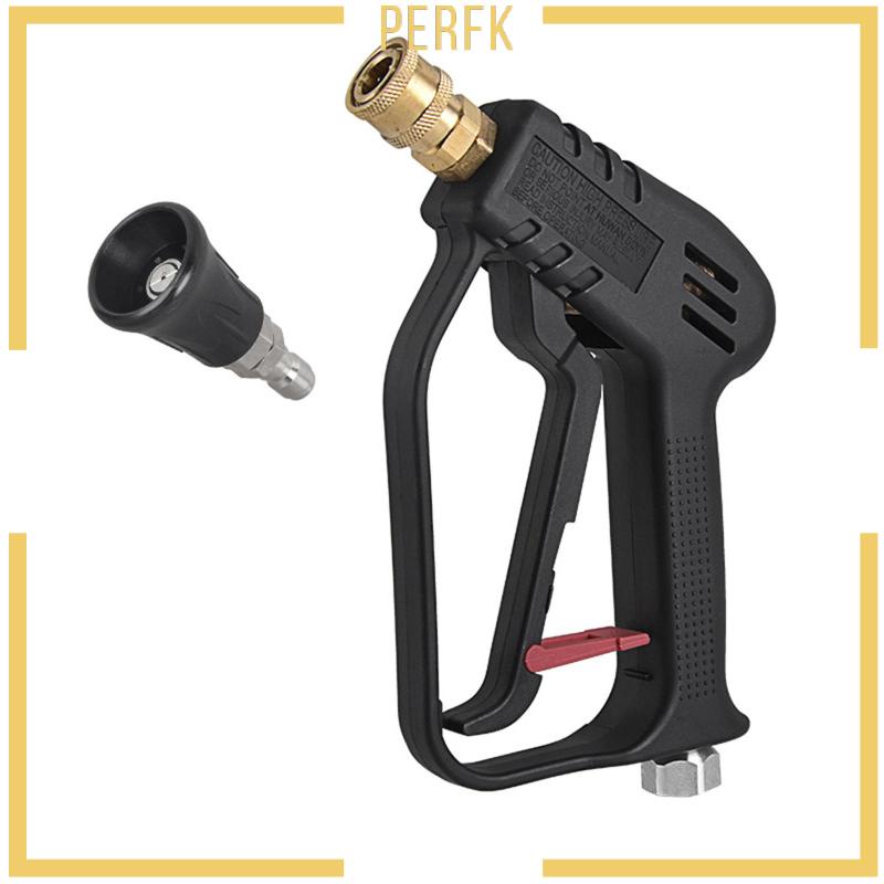 Vòi Xịt Nước Áp Suất Cao Kèm 5 Đầu Nối Nhanh Cho Sân Vườn Ngoài Trời