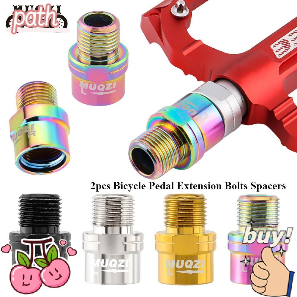 Bộ 2 Miếng Đệm Nối Dài Bàn Đạp Xe Đạp Mới