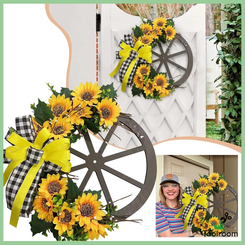 Vòng Hoa Giả 40cm Dùng Trang Trí Cửa Trước