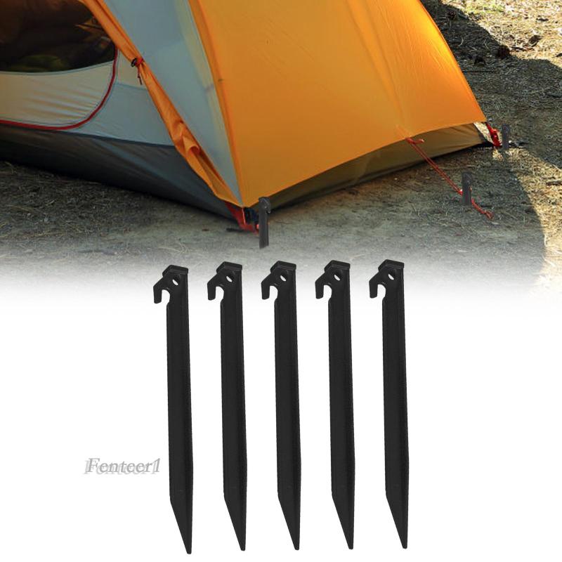 [Fenteer1] Set 5 Cọc Giăng Lều Cắm Trại Chống Gió Chịu Được Sức Nặng