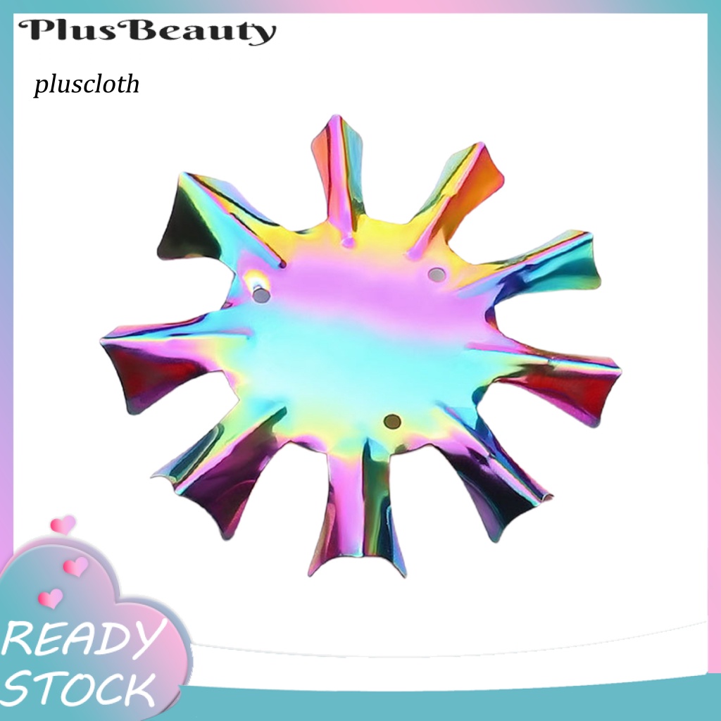 < Plusclothing > Đĩa Mẫu Trang Trí Móng Tay Nghệ Thuật Bằng Thép Không Gỉ