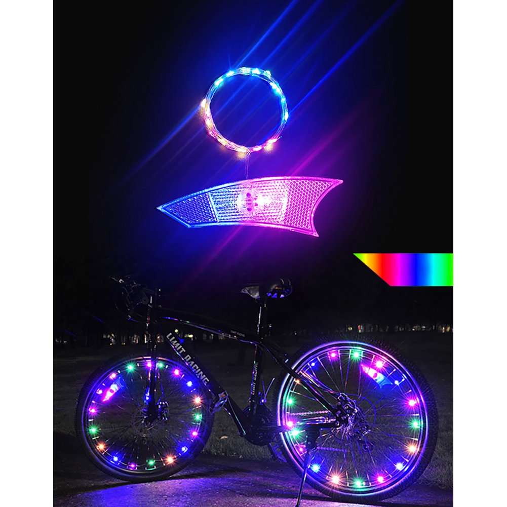 HOT WHEELS Hàng Mới Về Mới Dây Đèn Led Trang Trí Bánh Xe Đạp