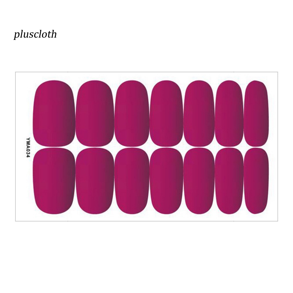 Miếng Dán Móng Tay Tự Dính Siêu Mỏng Cho Nữ