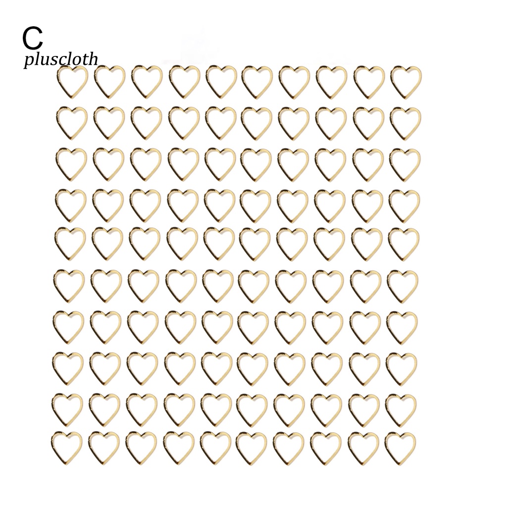 Set 100 Hạt Cườm 3D Lấp Lánh Dùng Trang Trí Móng Nghệ Thuật