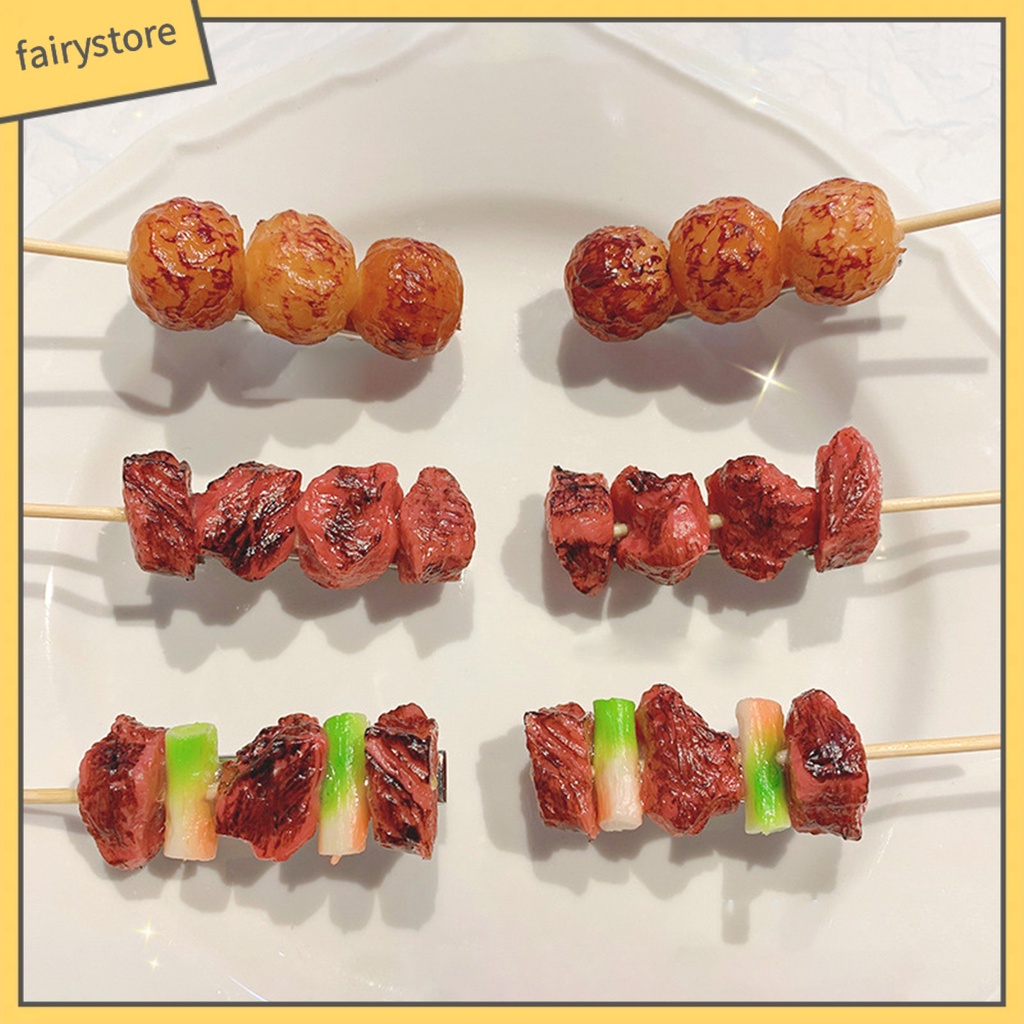 Kẹp Tóc Hình Thức Ăn Bằng PVC Độc Đáo