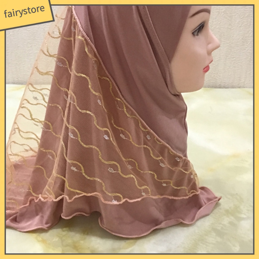 [FRO] Khăn Quàng Cổ Trẻ Em Hình Sóng Không Dễ Biến Dạng Lưới Quấn Đầu Chơi