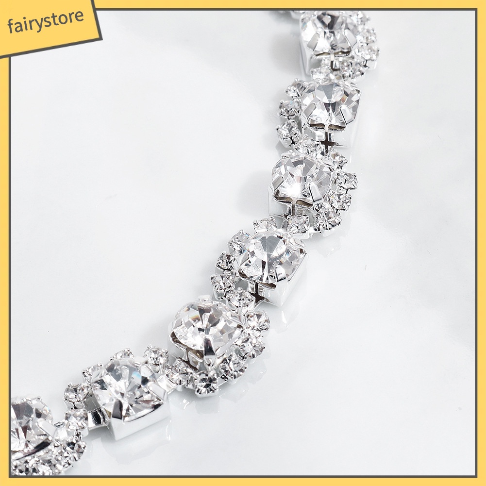 Lược Cài Tóc Đính Đá Trang Điểm Cô Dâu Sang Trọng