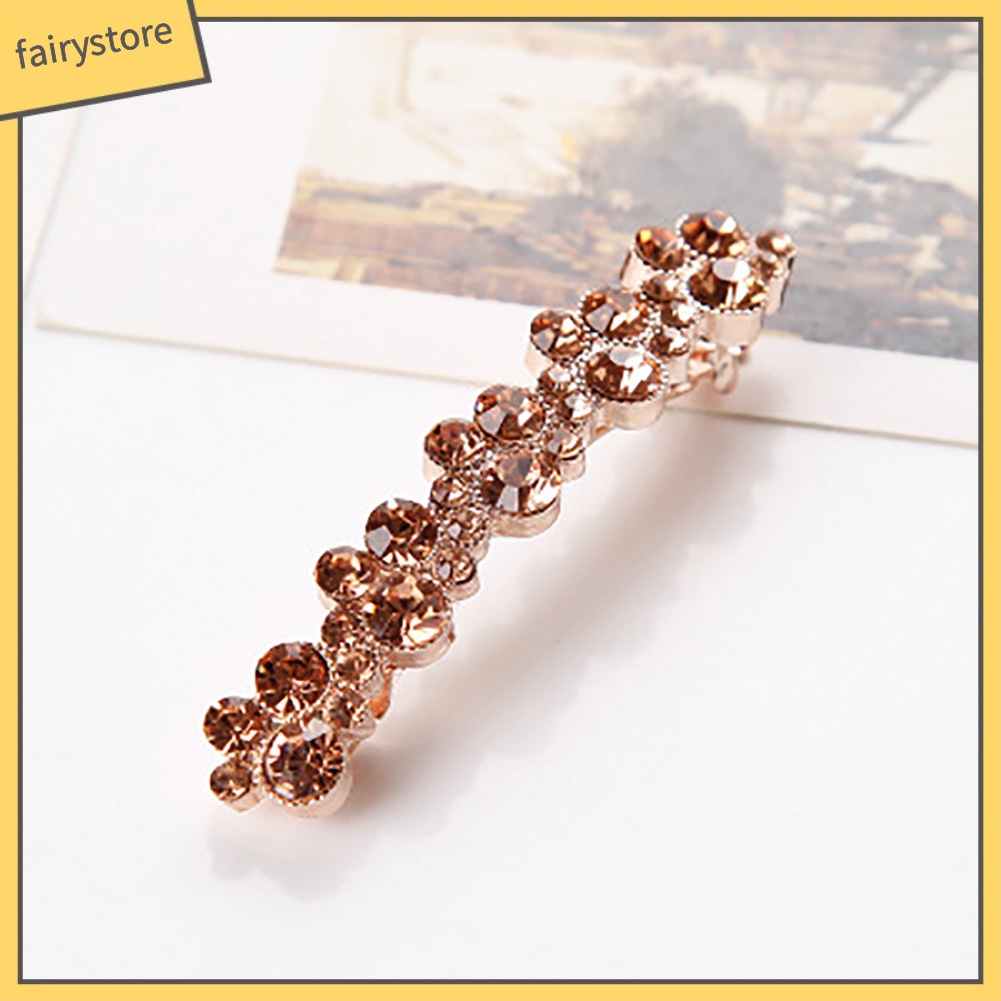 Kẹp Tóc Đính Đá Và Ngọc Trai Giả Thời Trang Dành Cho Nữ